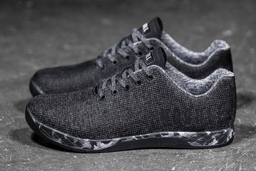 Nobull Superfabric Men's Trainers Black Grey | Australia (EN5891)